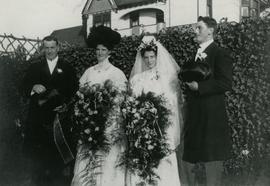 Wedding of Dorothy Leeming and Philip Austin, Sept. 10, 1909