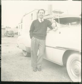 Jim Findlay with 1951 Chevrolet