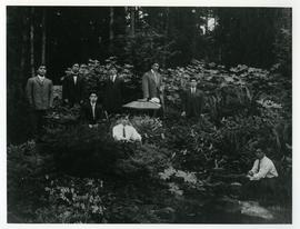 Group of men at Japanese Tea Gardens