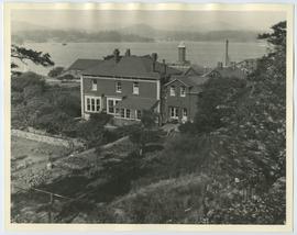 Admiral's House, rear view and garden, HMC Dockyard