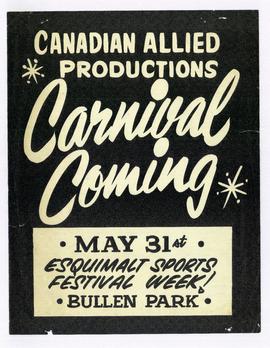 Canadian Allied Carnival poster