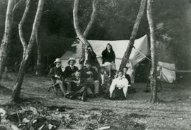 Rotton Row Camp, Esquimalt Rd., August 1898