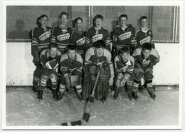 Boys hockey team, Assiniboine - E.M.H.A., in Esquimalt Arena.