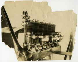 Second airplane motor completed in Victoria, B. C. by William Wallace Gibson