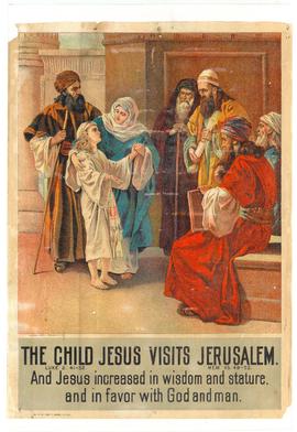 "The Child Jesus Visits Jerusalem" vol. 18 no. 1 part 2, January 14, 1900