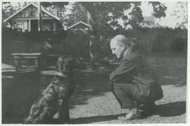 R. H. Pooly (Harry) with animals