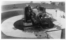 Rear view of a BL 6-inch Mk VII naval gun