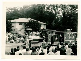Shrine Float in Buccaneer Day Parade, 1971