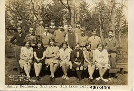 Division 2, Lampson Street School, 1919; Harry redhead in 2nd row, 4th from left