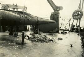 Ice on the HMCS Chignecto