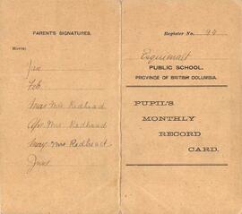 Exterior of report