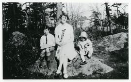 Stephen, Margaret, and Millie Hughes