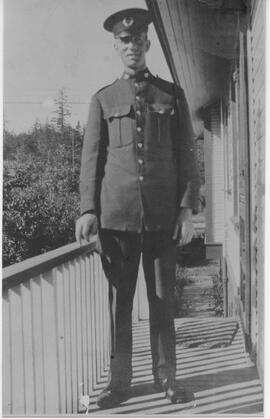 John (Jack) Acreman in Police Chief Uniform