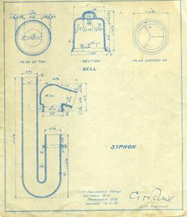 Blueprint for a Syphon with Bell