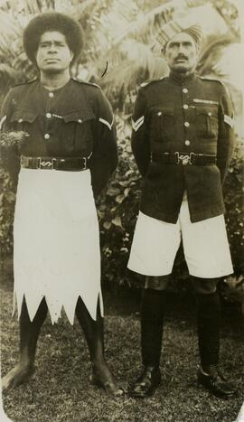 Soldier and policeman, Fiji