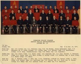 Canadian Police College Class Photo