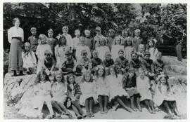 Lampson Street School class, 1916