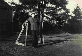 Orville Allen at hockey practice