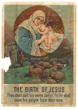 "The Birth of Jesus" vol. 18 no. 1 part 1, January 1, 1900