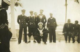 Sailors ashore, Callao Harbour