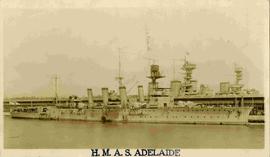 H.M.A.S. Adelaide at Pier A, Victoria