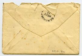 Envelope back