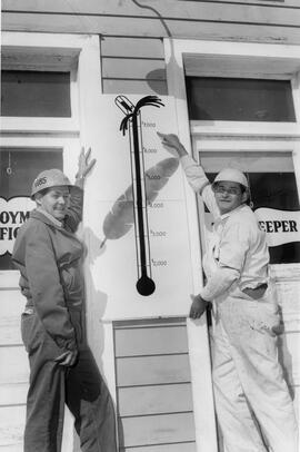 Red Feather Campaign Fundraising Thermometer