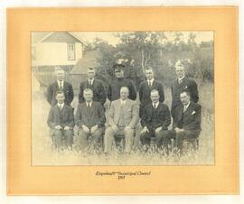 Reeve Alex Lockley with Council and Staff