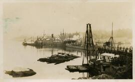 Unidentified ships docked at Yarrows