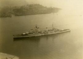 HMCS Ontario entering Esquimalt Harbour