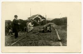 Rifle range at Clover Point