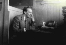 George Connally in Bulldog Cafe