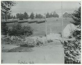 "Battalion drill, Canteen Field, Esquimalt"