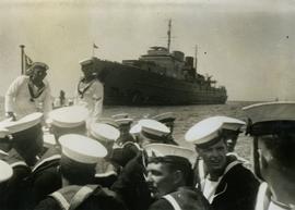 Sailors in Callao, Peru, Oct. 1940