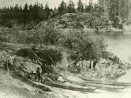 Lekwungen fishing station, Esquimalt Harbour