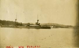 H.M.S. New Zealand in Esquimalt Harbour