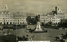 Monumento Y Plaza San Martin, Lima, Peru