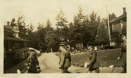 Prince of Wales' visit to Naden, 1919