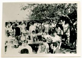 Beer garden at Buccaneer Days, 1971