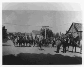 Corps of Mounted Guides at "Old Alberni"