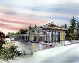 Gorge Pavillion Architectural Rendering