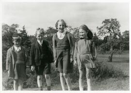 Tom (?) Maynard, Mike, Phyllis,and Helen Piddington