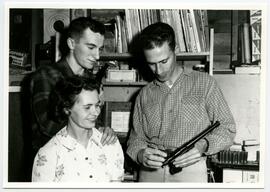Three unidentified people in Ralph Wherry's Gun Shop, 1300 block, Esquimalt Rd.