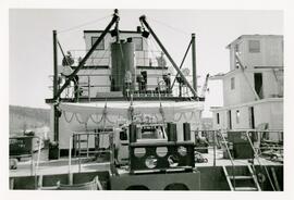 Tugboat under construction at Yarrows Ltd