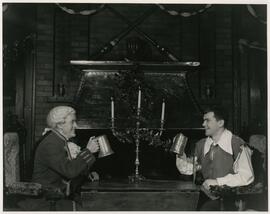 Stanley Lane (left) and Bernie Zorn at Olde England Inn