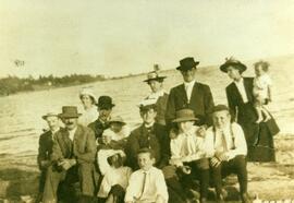 Families Gather on an Esquimalt Beach