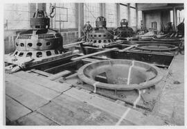 Motor floor in pumphouse for Drydock