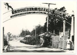 Entrance to Esquimalt Graving Dock