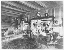 Front entrance hall of "Ashburn" looking into drawing room