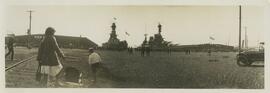 HMS Hood and HMS Repulse at Ogden Point